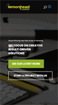 Mobile Screenshot of lemonheaddesign.com